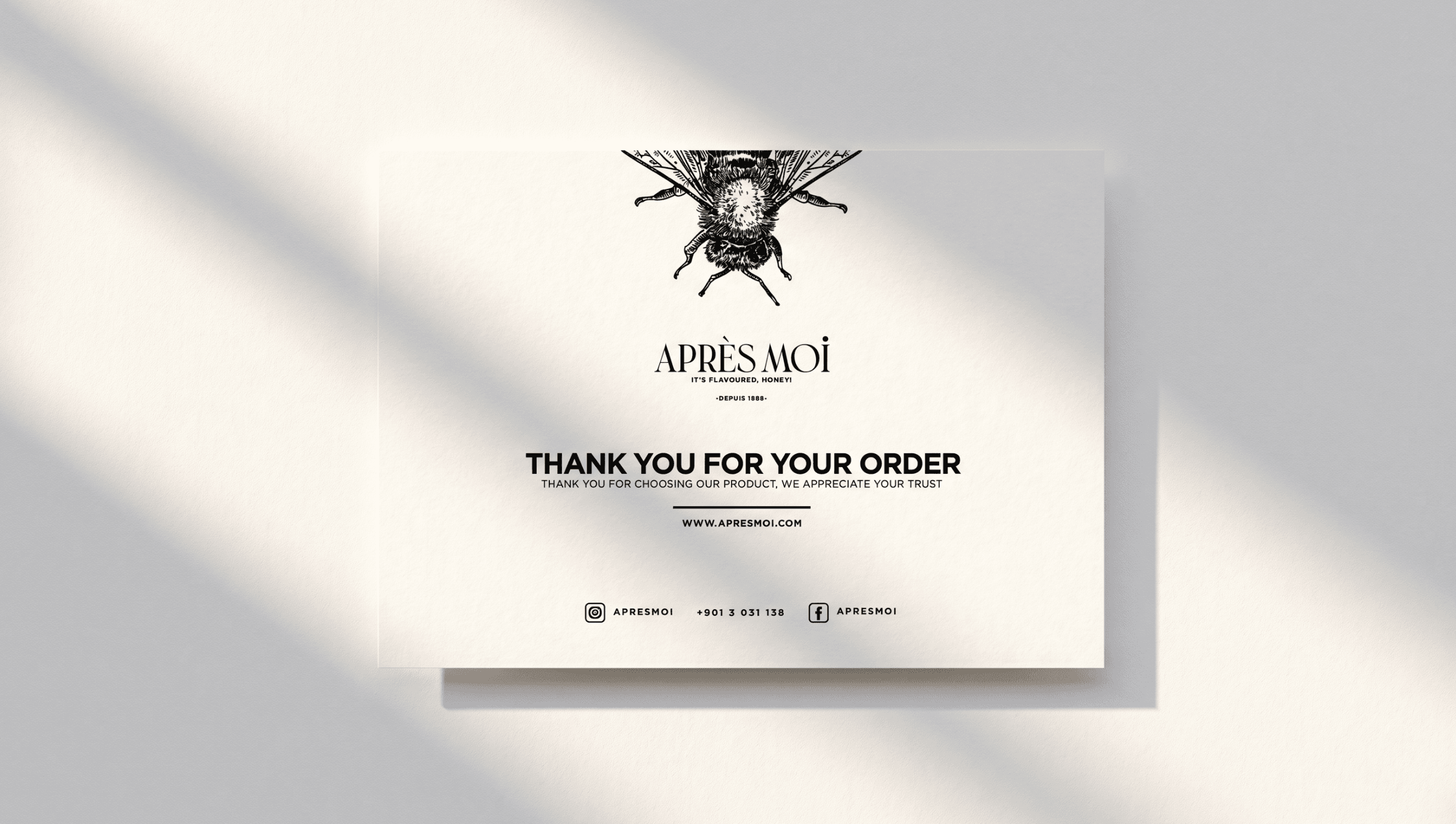 Order card