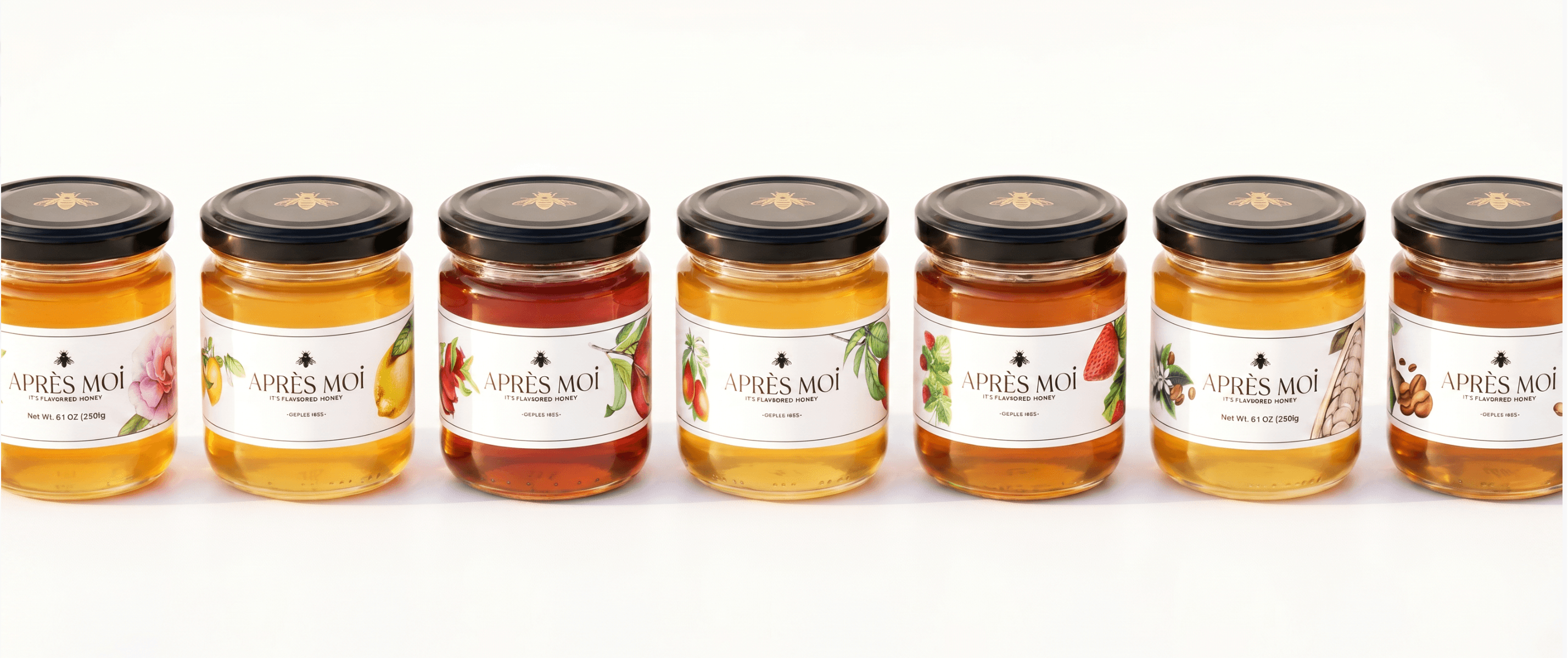 jars with labels