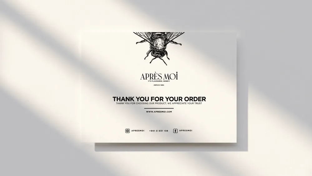 Order card