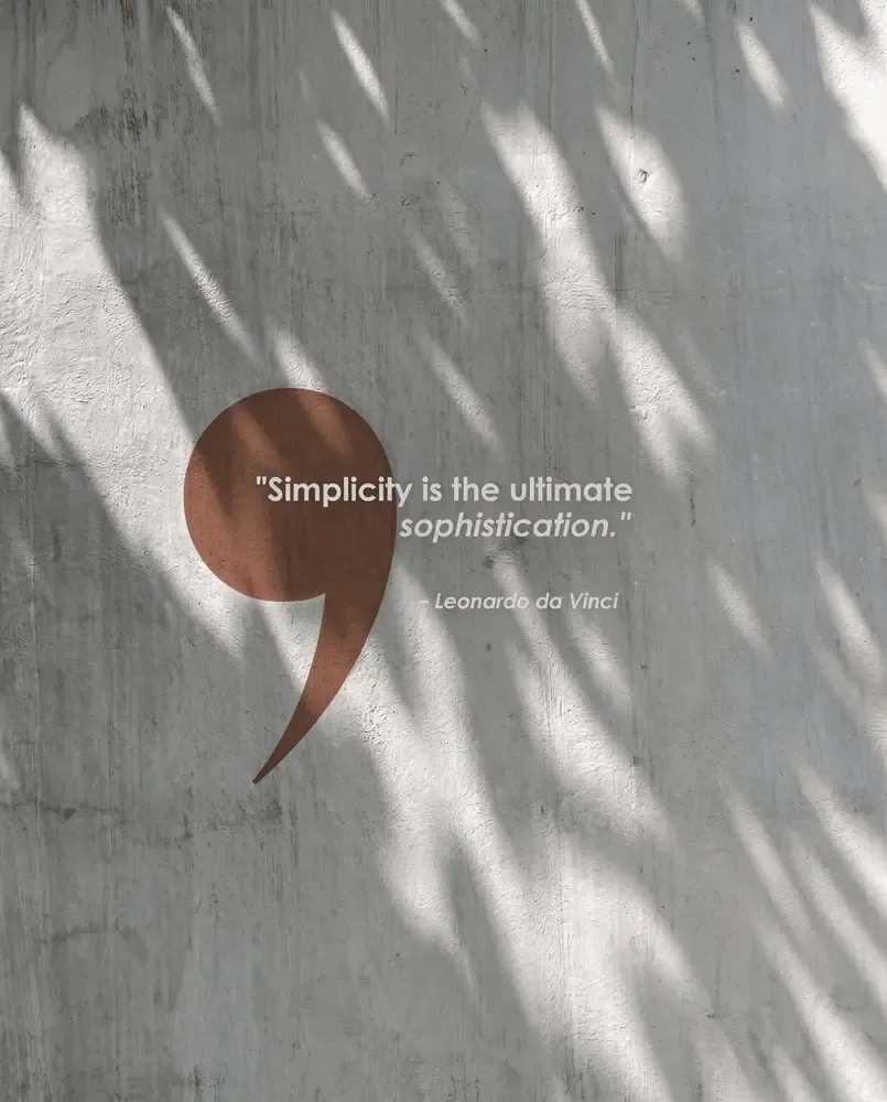 social media design quote 