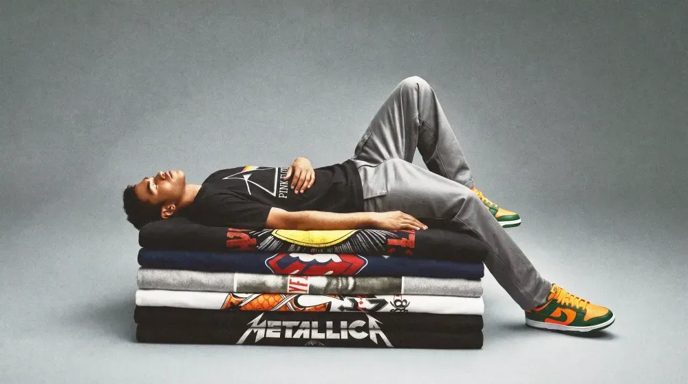 Music Merchandise Fashion Campaign