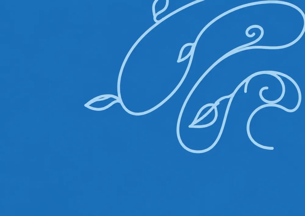 blue le pavot elements branding marra 